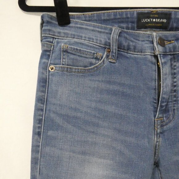 LUCKY BRAND - Ankle | size 4/27 | Classic Blue Slim Fit Jeans - Picture 3 of 16